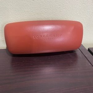 Longchamp Rust Replacement Leather Eyewear Case